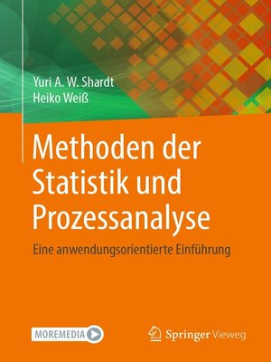 cover image of Methoden der Statistik und Prozessanalyse